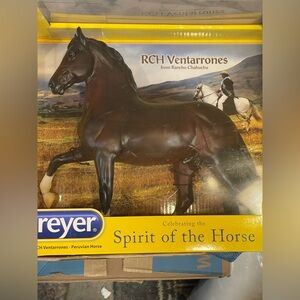 Breyer RCH Ventarrones Peruvian Horse Model - Brown and White mint in packaging